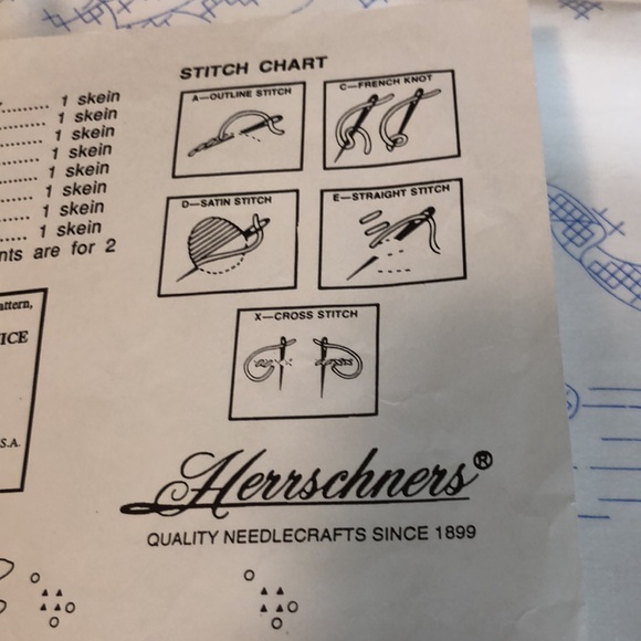 Herrschner’s Embroidery Stamped Cloth Pillowcases 9630 Swan - Picture 2 of 9